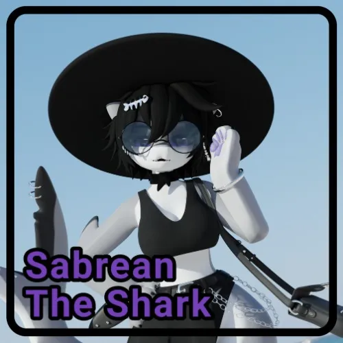 Sabrean The Shark VRChat Avatar by Sqib