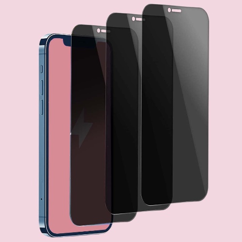 iPhone Screen Protector (Clear Screen/Privacy Screen, Pack of 3) - Privacy Screen / iPhone X / XS / 11 Pro