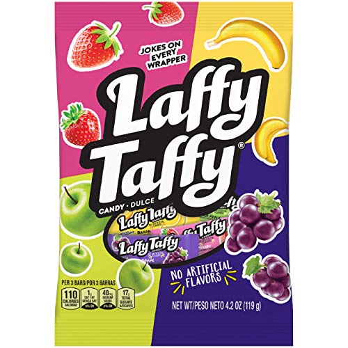 Wonka Laffy Taffy Assorted Candy 4.2 Ounce - Assorted - 4.2 Ounce (Pack of 1)