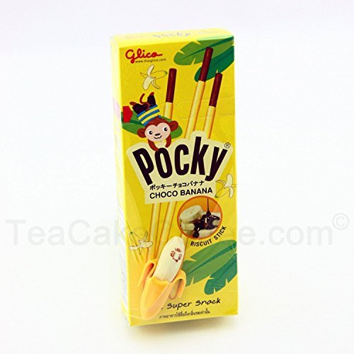 Glico Chocolate Banana Pocky .88 oz by @Bangkok