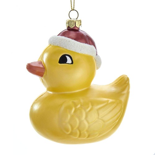 Kurt S. Adler Yellow Duck Plastic Christmas Tree Ornament D3677 - 