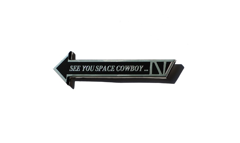 Untitled See You Space Cowboy Meme Cowboy Bebop Hard Enamel Pin Badge - 