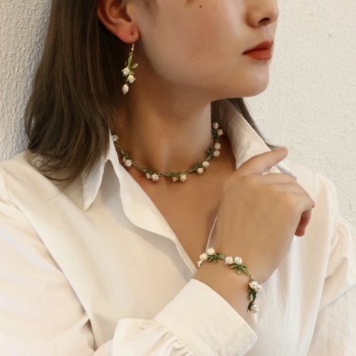 Lily Of The Valley Bracelet - Set of all 3