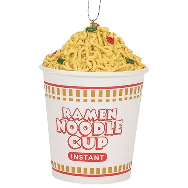 Ramen Noodle Cup Ornament - Multi Color