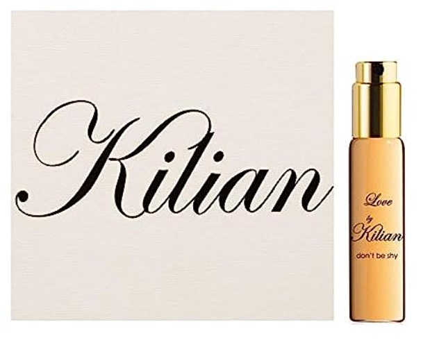 Kilian Love, Don't Be Shy Eau de Parfum Miniature Spray (.25 oz) - Orange, Vanilla, Marshmallow - 0.25 Ounce (Pack of 1)