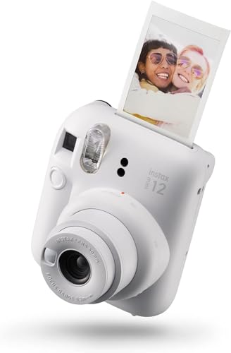 instax mini 12 camera, CLAY WHITE - Clay White - camera only