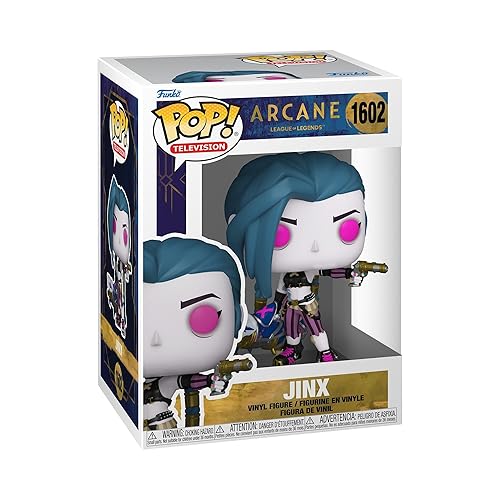 Funko Pop! TV: Arcane LoL - Jinx - Arcane: League Of Legends - Collectable Vinyl Figure - Gift Idea - Official Merchandise - Toys for Kids & Adults - TV Fans - Model Figure for Collectors and Display