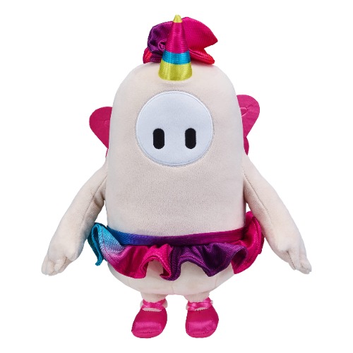 FALL GUYS Moose Toys - Fairycorn Bean Skin Official Collectable 12" Super Soft Cuddly Deluxe Plush Toys from The Ultimate Knockout Video Game 3 Characters to Collect Series 1, Multicolor (62548) - FAIRYCORN