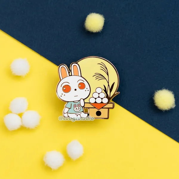 Ruby Hard Enamel Pin - Locking Clasp / [A Grade]