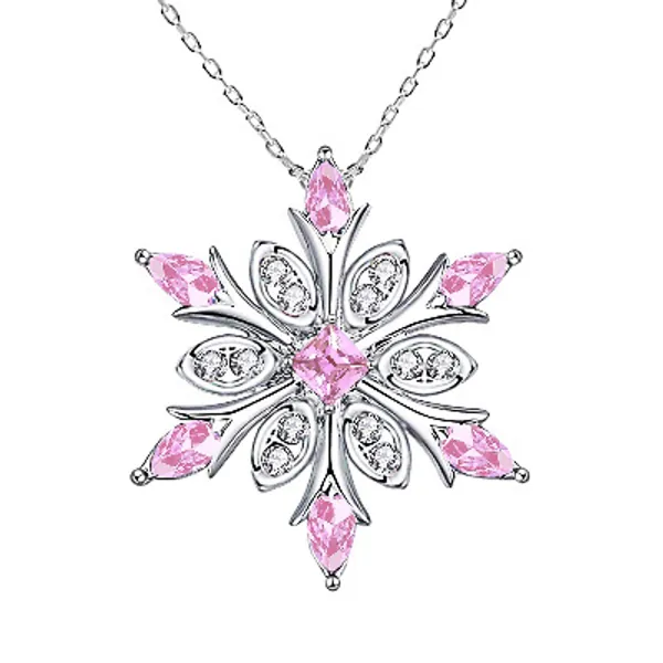 Snowflake necklace 