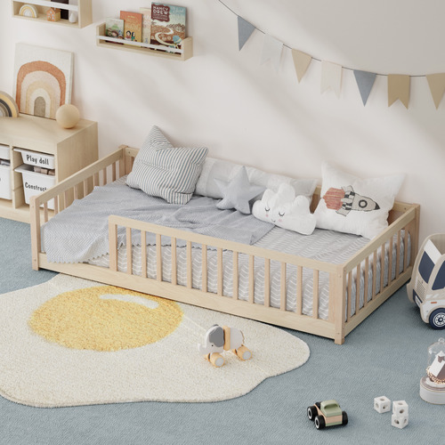 Pine toddler bed frame