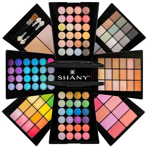 The SHANY Beauty Cliche Makeup Set - All-in-One Makeup Palette with Eyeshadows, Face Powders, and Blushes - BEAUTY CLICHE