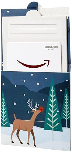 Amazon.com Gift Card in a Reveal (Various Designs) - 0 - Winter Scene Reveal