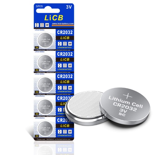 LiCB CR2032 Battery 3V Lithium 5PCS (CR 2032 / Batteries CR2032 / DL2032 / ECR2032/) for Apple AirTag