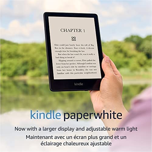 Kindle Paperwhite (16 GB) – Now with a 6.8" display and adjustable warm light + 3 Months Free Kindle Unlimited (with auto-renewal) - With 3 months free Kindle Unlimited - 16 GB - Black