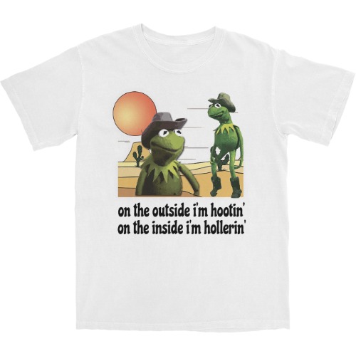 Hootin & Hollerin T Shirt | XL / White