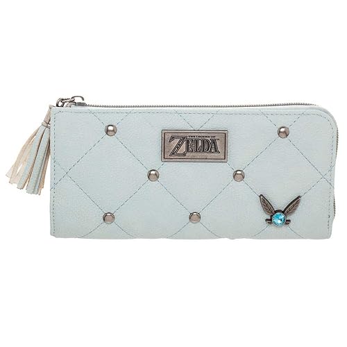 Bioworld Women's Legend Of Zelda Navi L Zip Wallet