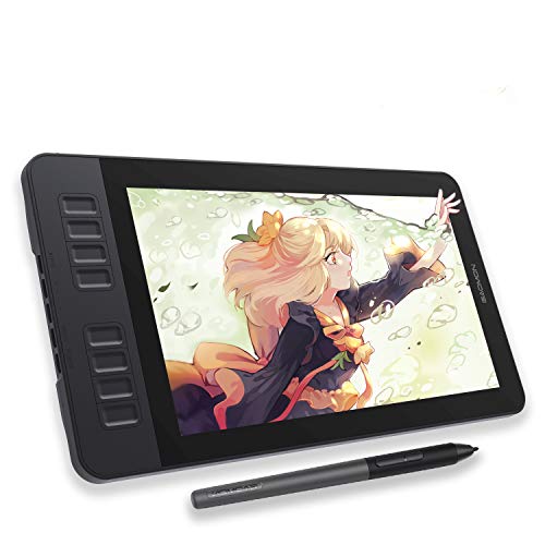 GAOMON PD1161 11.6-inch Drawing Tablet with Screen, Digital Art Tablet with Battery-Free Stylus, Tilt Support, 8 Shortcut Keys for Design, Animation, Photo Editing, Work with Mac, Windows PC