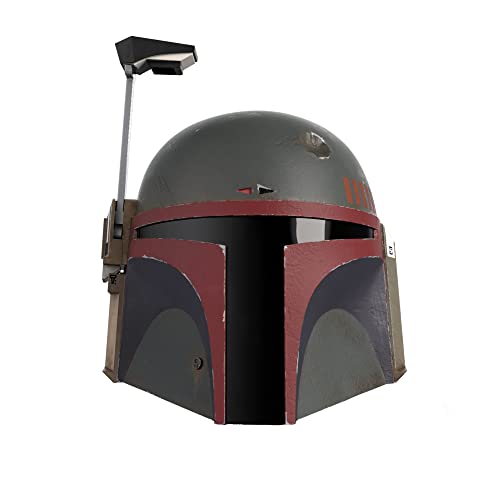 STAR WARS The Black Series Boba Fett (Re-Armored) Premium Electronic Helmet, The Mandalorian Roleplay Collectible for Kids Ages 14 and Up