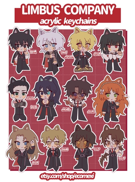 LIMBUS COMPANY Acrylic Charms