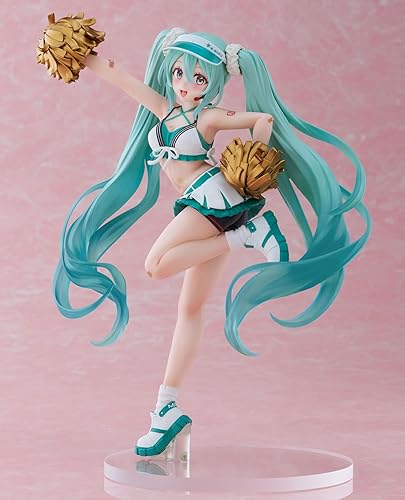 Taito Hatsune Miku Fashion Figure Uniform Hatsune Miku Statuette PVC Statue Fashion Uniform Ver. 18 cm, Black