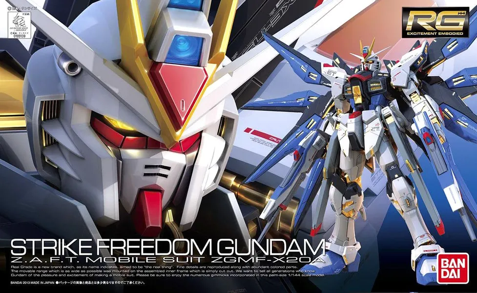 1/144 RG ZGMF-X20A Strike Freedom Gundam