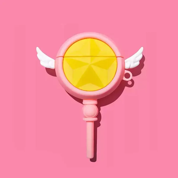Magic Wand AirPods Cases Anime Star Kawaii AirPods Pro 2 Cover - AirPods Pro / B
