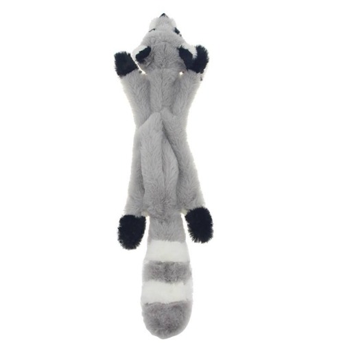 Soft, Squeaky, Interactive Plush Dog Toy - 45*15cm / Raccoon