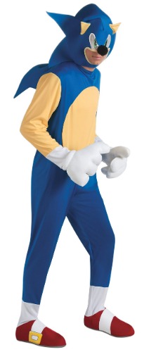 Rubie's Costume Unisex Sonic The Hedgehog Deluxe Adult Costume