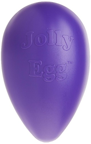 Jolly Pets Jolly Egg Dog Toy, 12 Inches/Large, Purple - Large (12 in) Purple