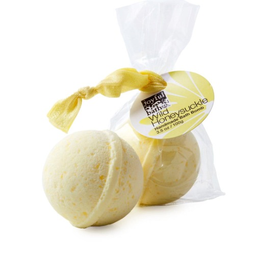 Wild Honeysuckle Handmade Bath Bomb - Buy 1