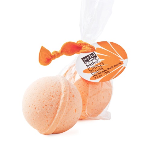 Citrus Basil Handmade Bath Bomb - Buy 1