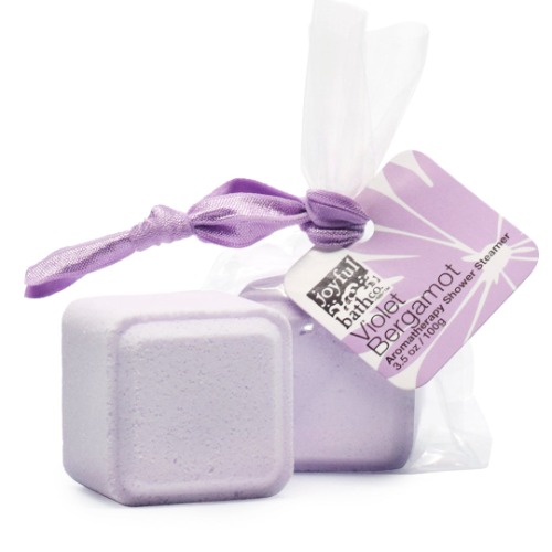 Violet Bergamot Aromatherapy Shower Steamer - Buy 1