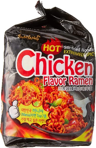 Samyang Stir Fried Hot Chicken Flavour Ramen Noodles
