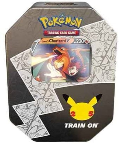 Pokémon Celebrations Tin Charizard (25th Anniv)