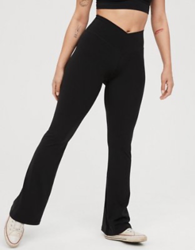flare leggings to look TALL