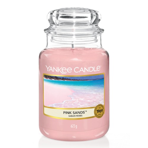Yankee Candle Scented Candle | Pink Sands Large Jar Candle | Long Burning Candles: up to 150 Hours | Perfect Gifts for Women