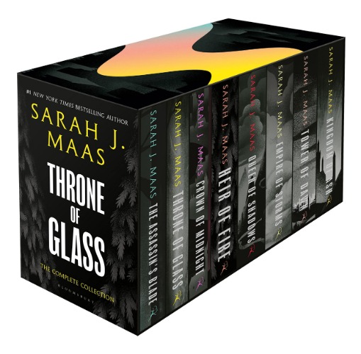 Throne of Glass Box Set: Sarah J. Maas: 1-8