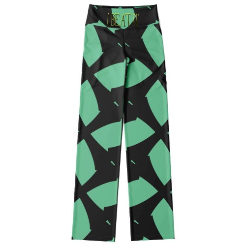 Green crusader Women's Flare Leggings - S