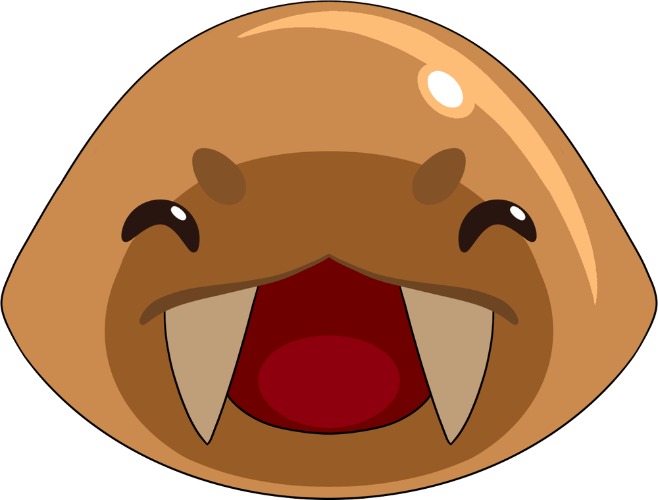 Saber Slime Stickie (6in)