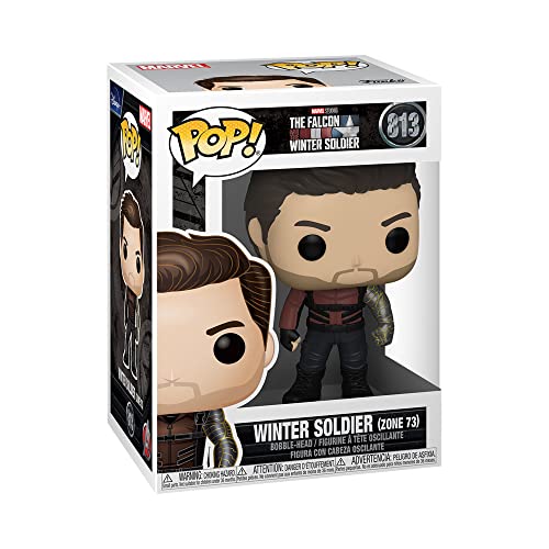 Funko Collectible Figure POP Marvel: Falcon and The Winter Soldier - Winter Soldier (Zone 73) Multicolor, 3.75 inches,51629 - 3.75 inches - Winter Soldier (Zone 73)