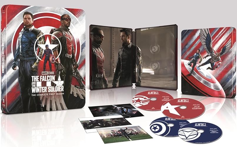 The Falcon and the Winter Soldier: The Complete First Season (Collector's Edition Steelbook) [4K] [Region Free]