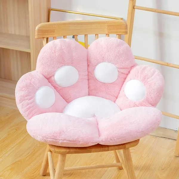 Kawaii Cat Paw Cushion Chair | Large / Pink