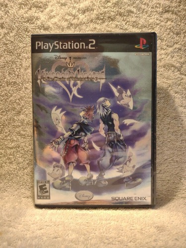 Kingdom Hearts Re: Chain Of Memories - (PS2, 2008) CIB VGC Black Label FREE SHIP