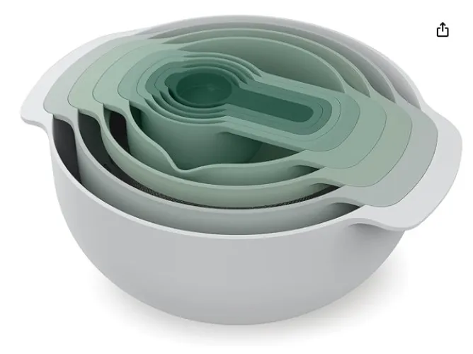 Food Prep Set in Sage Green