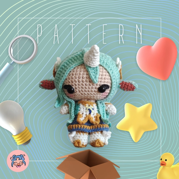 SG The Starchild Amigurumi Pattern - DIY Craft and Handmade Tutorial