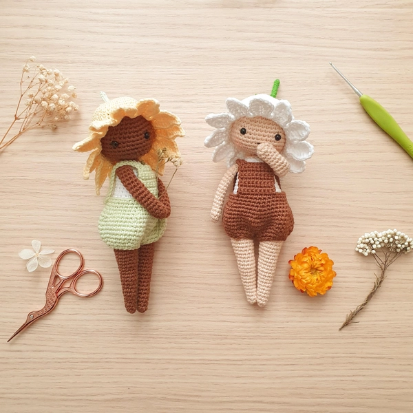 Flower Sprite - critter stitch crochet pattern / amigurumi