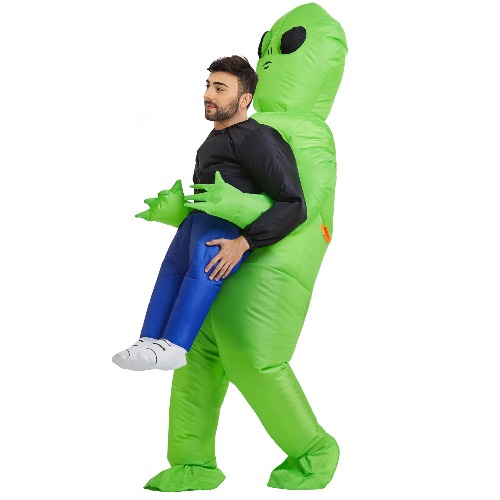 TOLOCO Inflatable Alien Costume Adult, Inflatable Costume Adult, Inflatable Halloween Costumes for Men Adult