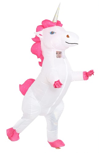 GOPRIME Unicorn Costume,Adult Size - White