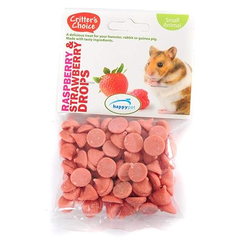 Critters Choice Small Animal Raspberry and Strawberry Drops 75g